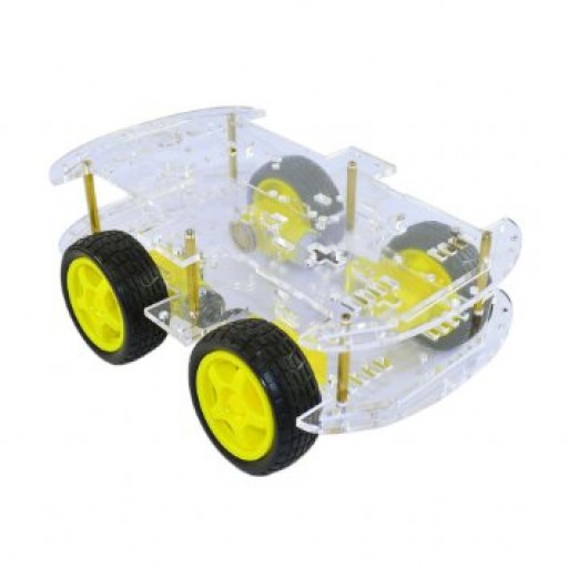 Kit robot plastic 4 motoare