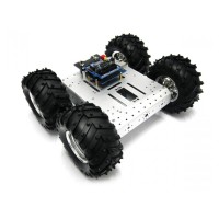 Kit robot aluminiu 4WD