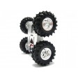 Kit robot aluminiu 4WD